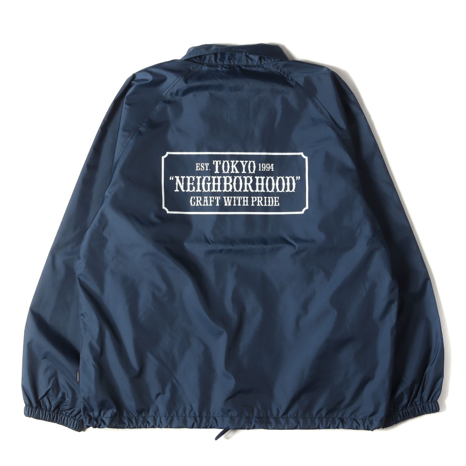 新品同様 NEIGHBORHOOD ネイバーフッド ジャケット サイズ:XL 22SS ブランドロゴ ナイロン ウィンドブレーカー コーチジャケット  WINDBREAKER ネイビー 紺 アウター ブルゾン 上着【メンズ】 - メルカリ