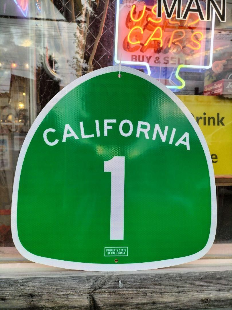 アメリカン トラフィックサイン カリフォルニア10 道路標識 46×46cm