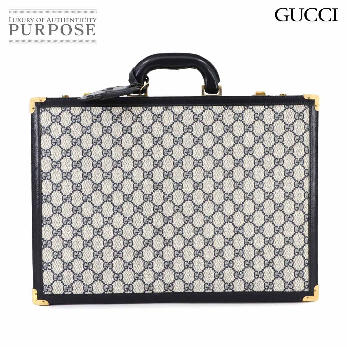 グッチ GUCCI GGキャンバス アタッシュケース ビジネス バッグ
