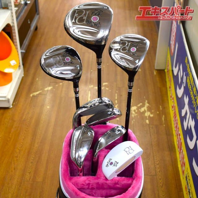 Pop Punk ゴルフクラブセット ブラック Pop Punk ゴルフクラブセット ブラック person's パーソンズ POP PUNK