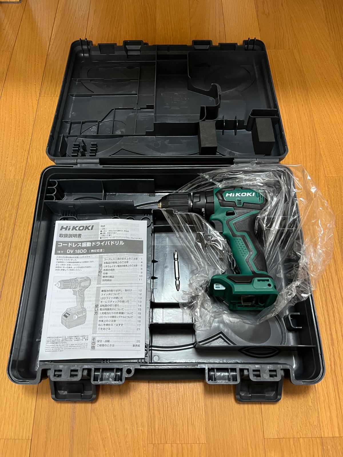 ハイコーキ 18V コードレス振動ドライバドリル DV18DD 本体のみ
