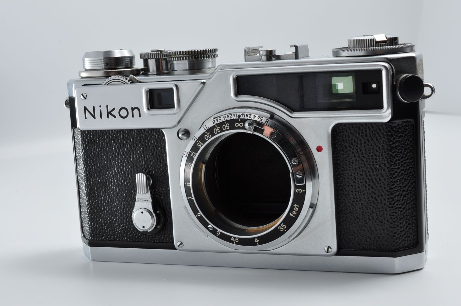 極上美品・完動品】Nikon ニコン SP シルバー 後期型 チタン幕