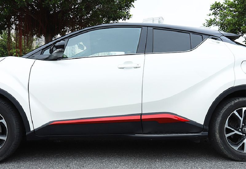 SUV C-HR ZYX10 NGX50 対応 サイド ドア ロアガーニッシュ 2色あり