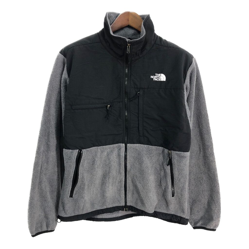 THE NORTH FACE ノースフェイス Denali デナリ フリースジャケット アウトドア グレー (メンズ M)  古着 S7246