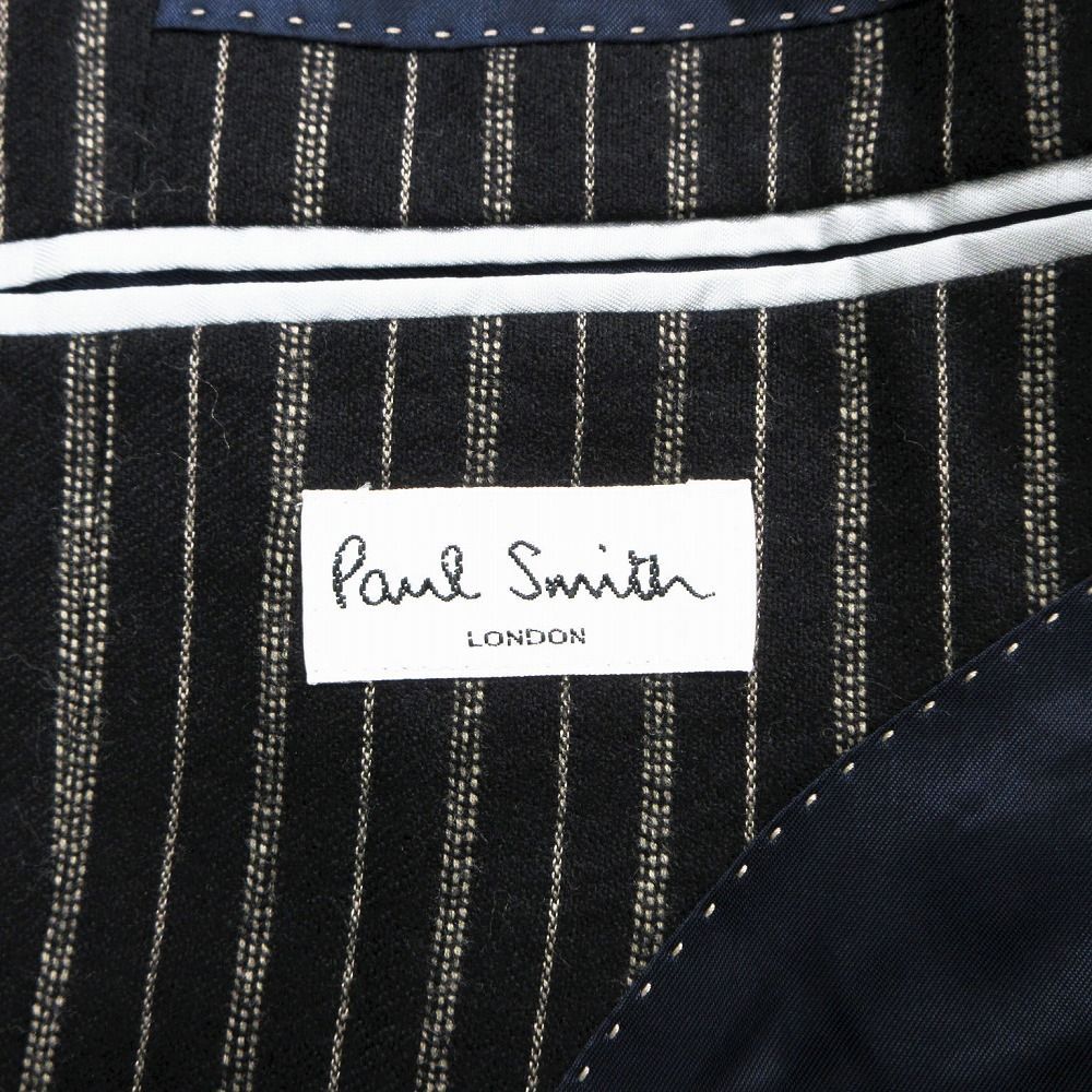 Paul Smithストライプ柄黒スーツ ポールスミス Paul Smith ポールスミス PAUL SMITH COLLECTION セットアップ