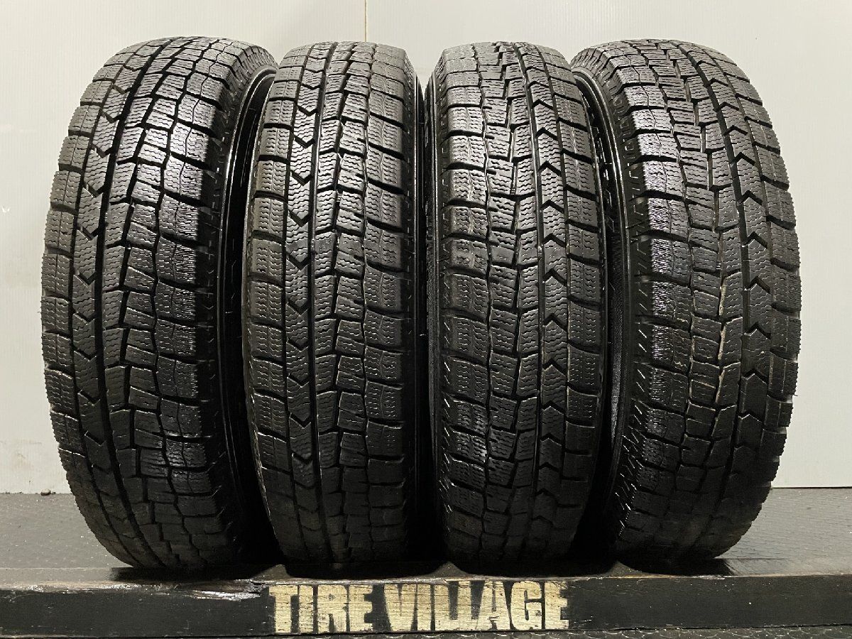 DUNLOP WM02 145/80R13】スタッドレス【SUZUKI 純正スチールホイール 13インチ 4本 4J4HPCD100】21年製 バリ溝  アルト (MTA723) - メルカリ