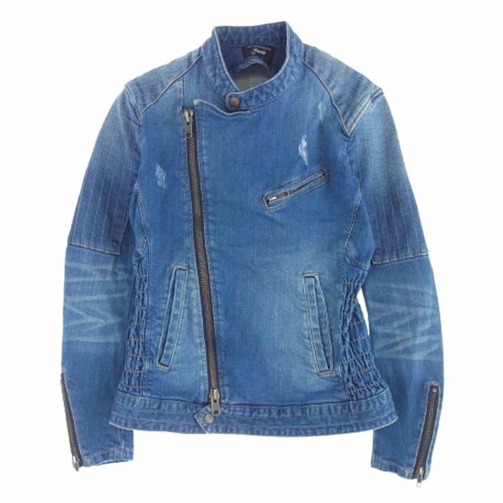 グラム glamb GB0419/JKT15 Jam denim riders ダメージ加工
