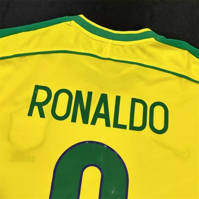 Brazil 1998 ブラジル代表 ロナウド ユニフォーム - メルカリ