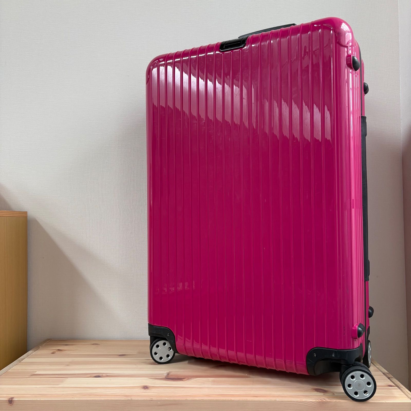 色 大容量 RIMOWA SALSA DELUXE 104L リモワ サルサ デラックス 4輪 キャリーケース ピンク