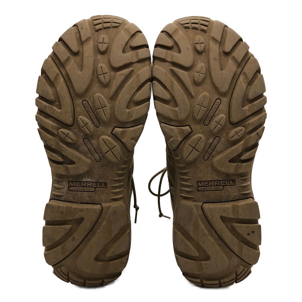 MERRELL メレル タクティカル ブーツ 防水 ベージュ (メンズ 11) 中古