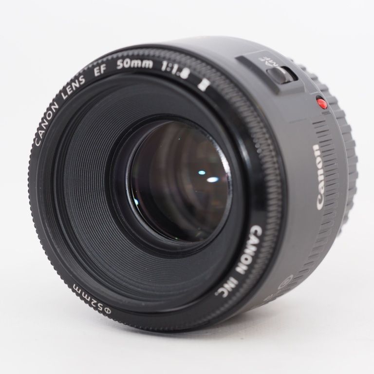 【メルカリ便・送料込】EF50mmF1.8 II 単焦点レンズ キャノン Canon EF 50mm F1.8 Ⅱ☆単焦点レンズ☆神レンズ