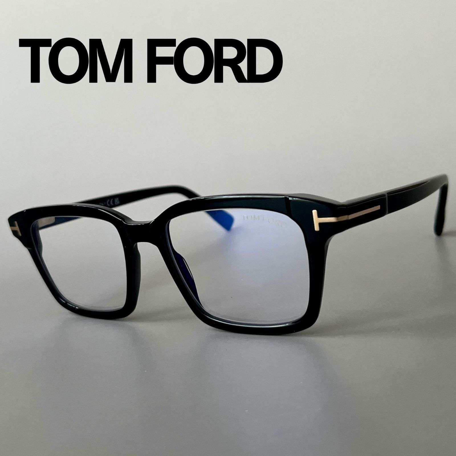 トムフォード メガネ メンズ レディース スクエア TOM FORD ブラック