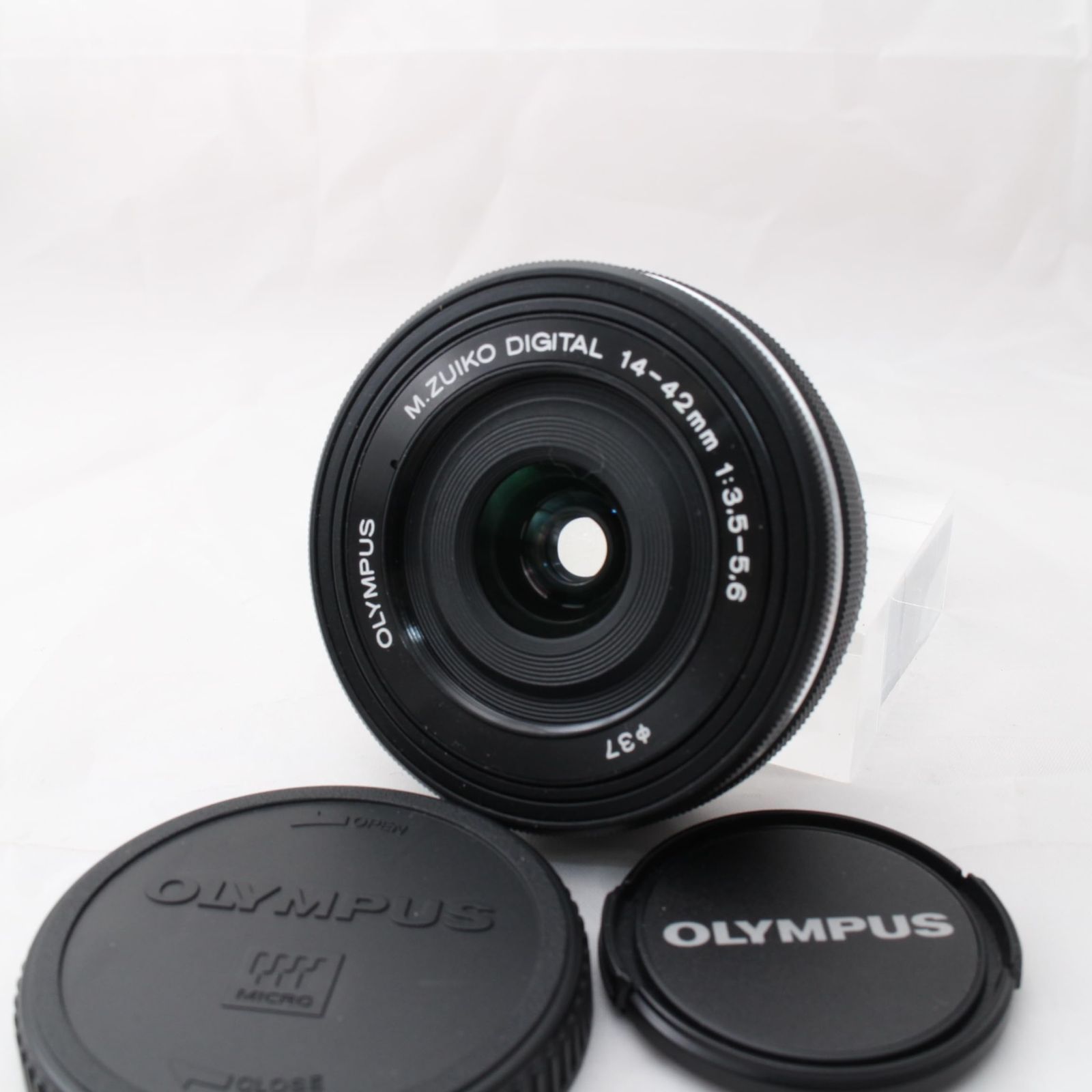 107☆ほぼ新品☆オリンパス OLYMPUS 電動式パンケーキズームレンズ M