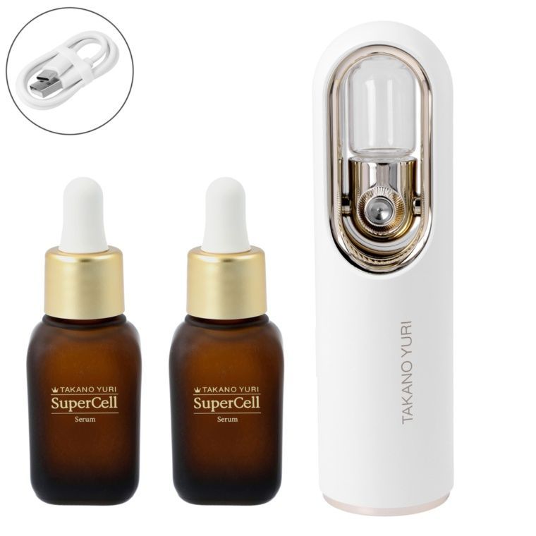 TAKANO YURI スーパーセルセラム 30mL × 2本 + 噴霧器付き特別セット