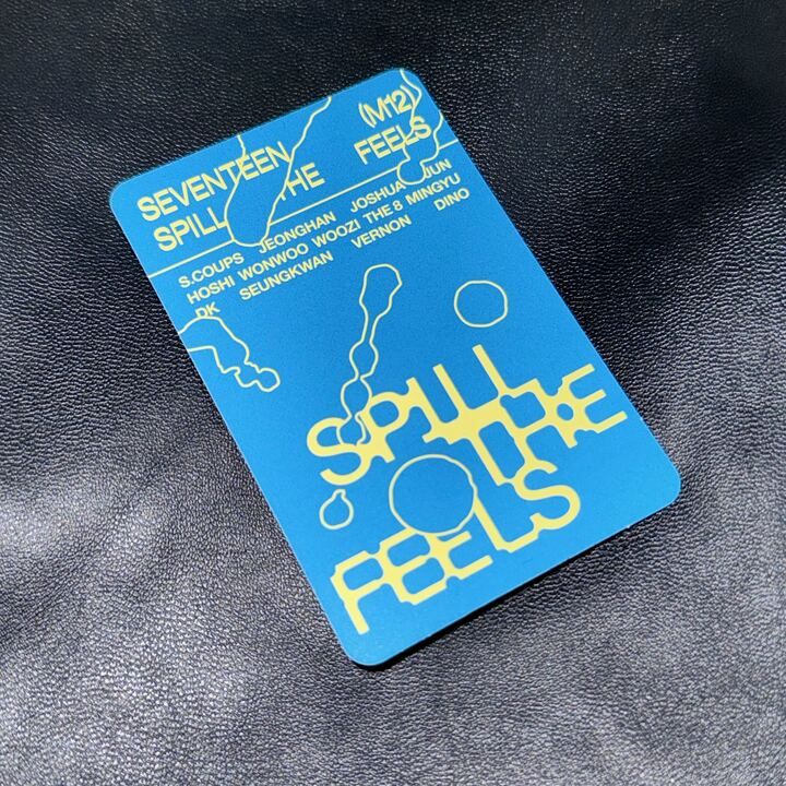 SPILL THE FEELS 大阪 限定 トレカ seventeen SEVENTEEN RIGHT HERE 会場限定トレカ セブチ 共同購入 SPILL