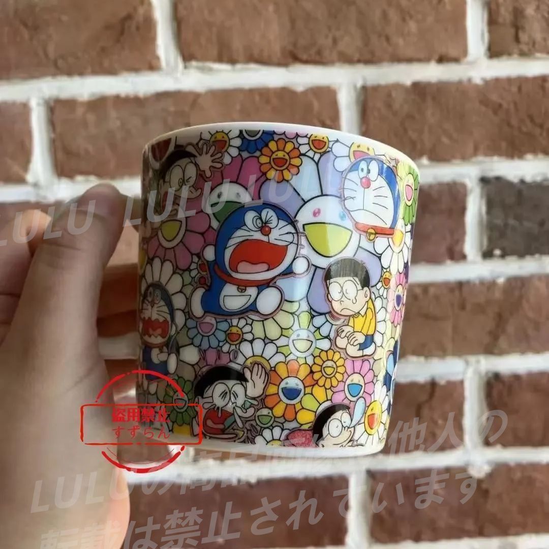 【正規品】 新品未使用 The Doraemon 展マグカップ村上隆×ドラえもん bei200 キャラクターグッズ