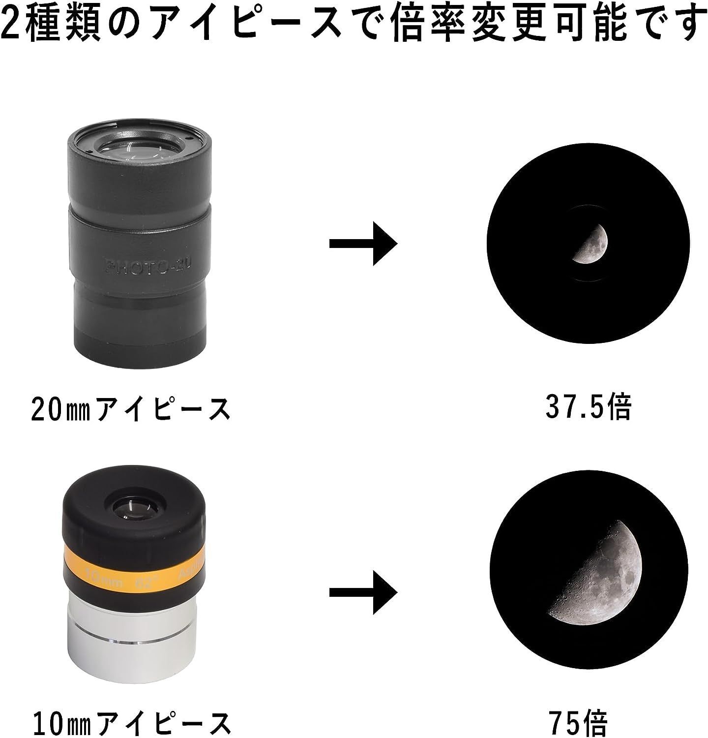 お得セット サイトロンジャパン サイトロン 天体望遠鏡 地上 天体兼用