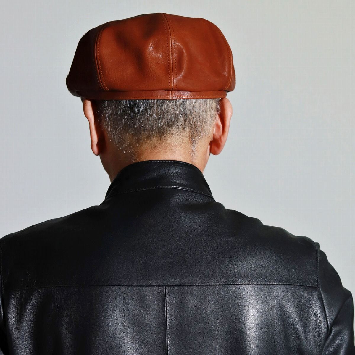 バックラッシュ ブラウン レザー キャスケット BACKLASH THE LINE