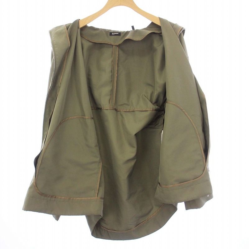 ジルサンダー JIL SANDER NAVY マウンテンパーカー ジャケット ジップ 