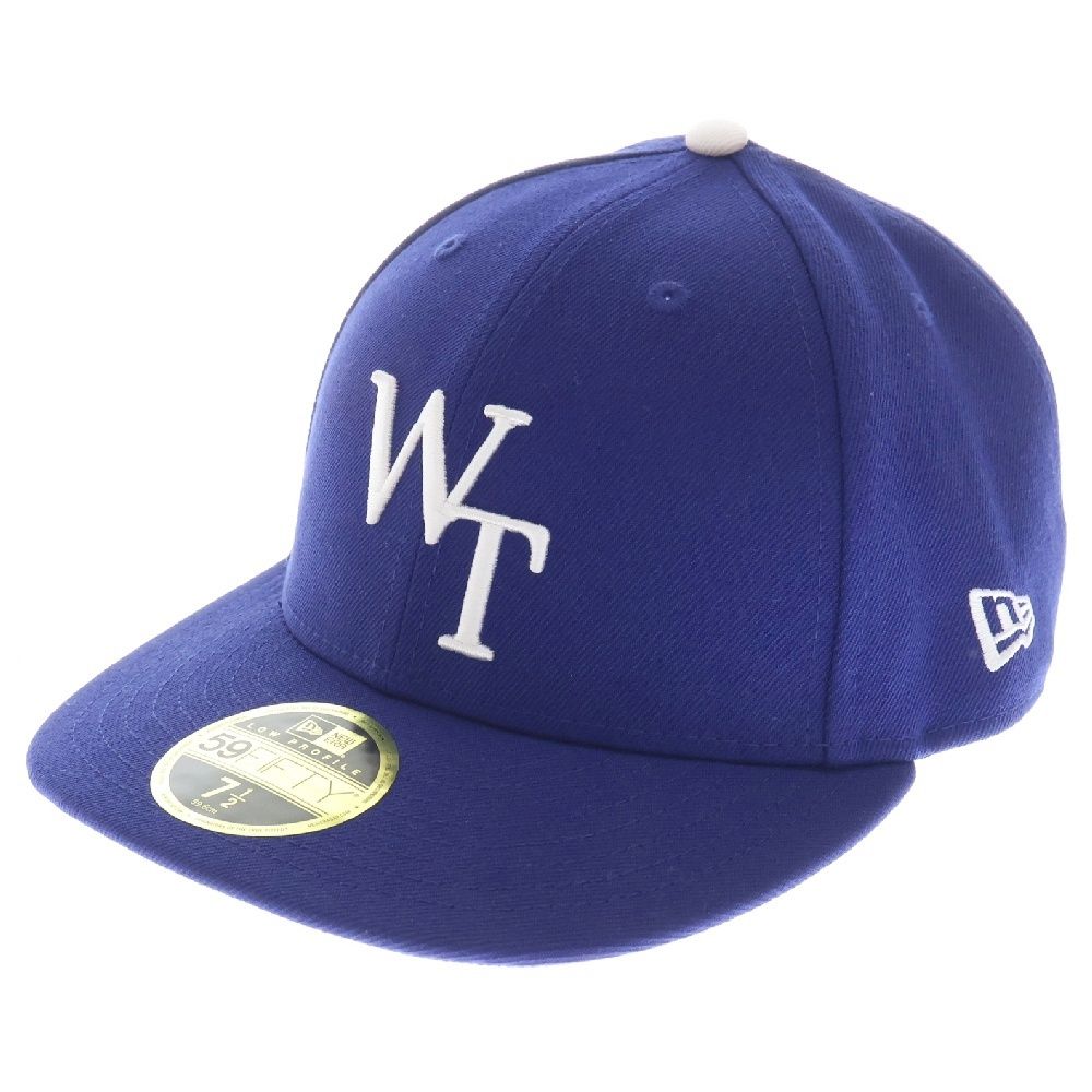 WTAPS (ダブルタップス) New Era Cap ニューエラ WTロゴ刺繍 6パネルベースボールキャップ 帽子 ブルー