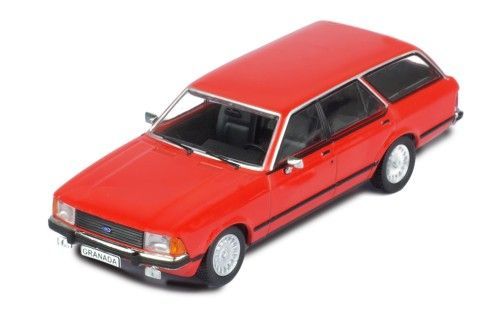 新品 IXO MODELS 1/43 フォードグラナダ MKII Turnier 1.8i GL 1978 レッド CLC361N [佐川急便]