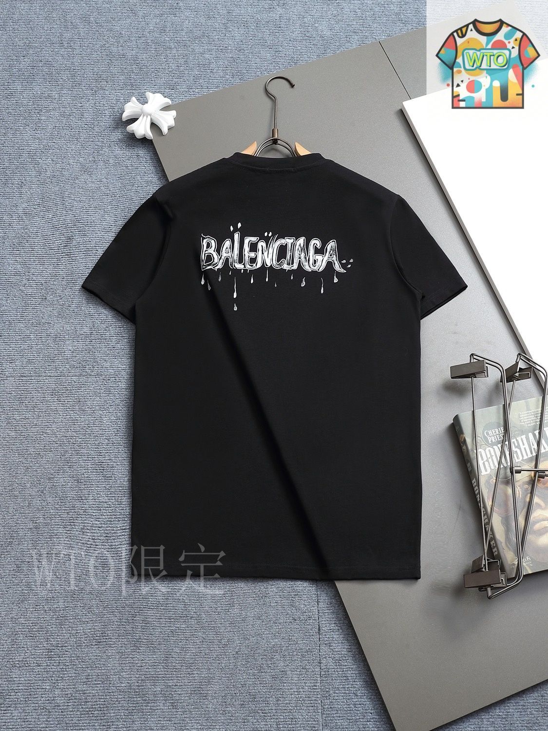 直営店セール◆BALENCIAGA Handwriting Bal Vintage Tシャツ 今日特価】BALENCIAGA Vintage Letter Print T シャツ-3 - メルカリ