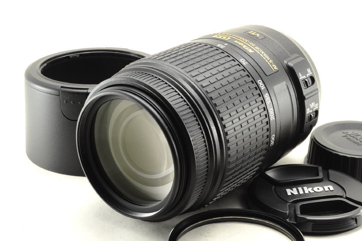 【美品】Nikon AF-S NIKKOR 55-300mm F4.5-5.6G ED VR