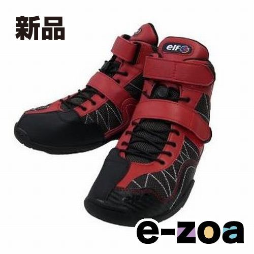 elf  エルフ エクサ11 ライディングシューズ   レッド / 26.5cm エクサ11RD265 (2274146)
