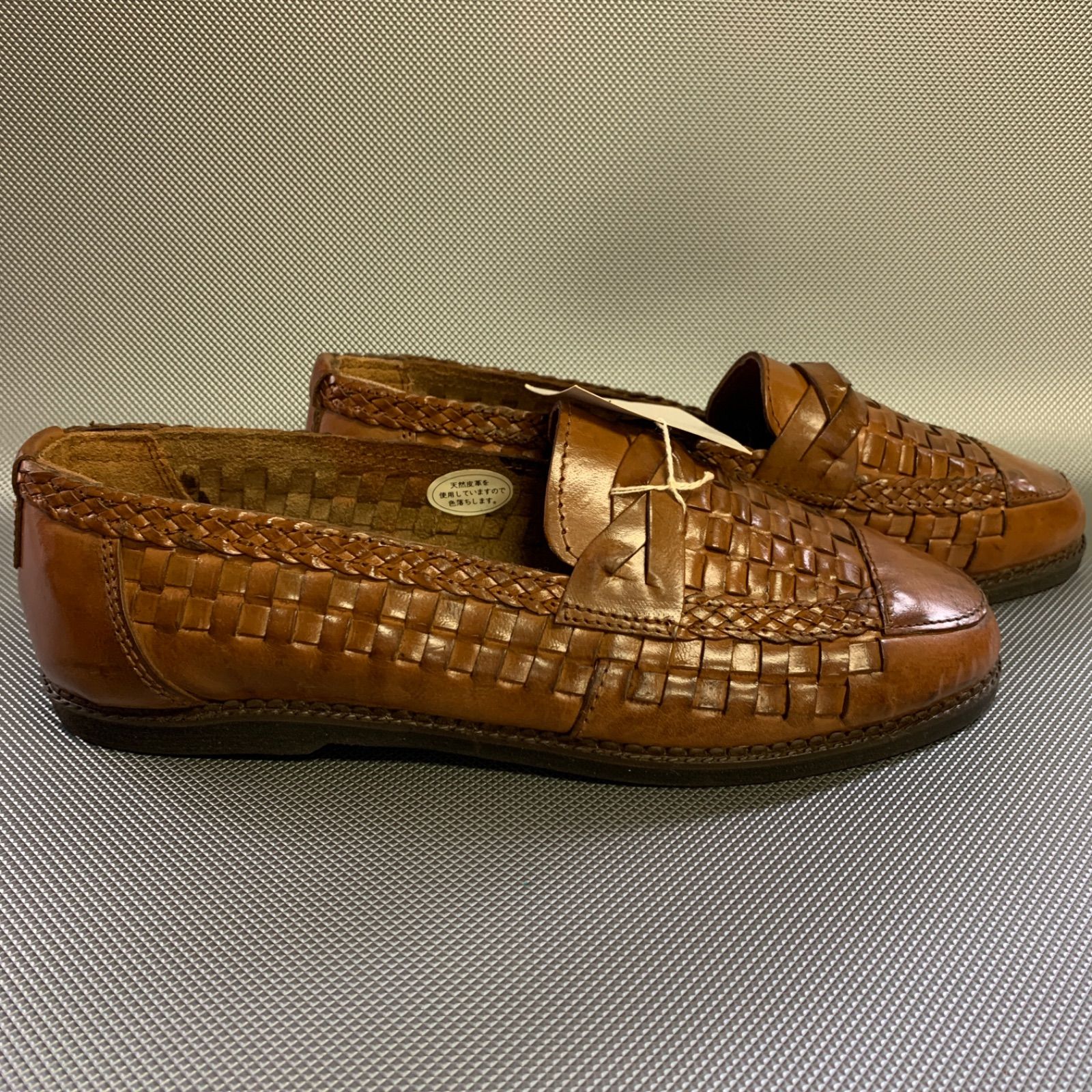 Hush Puppies ハッシュパピー 525 編み込み ローファー 靴 ワラチ風 