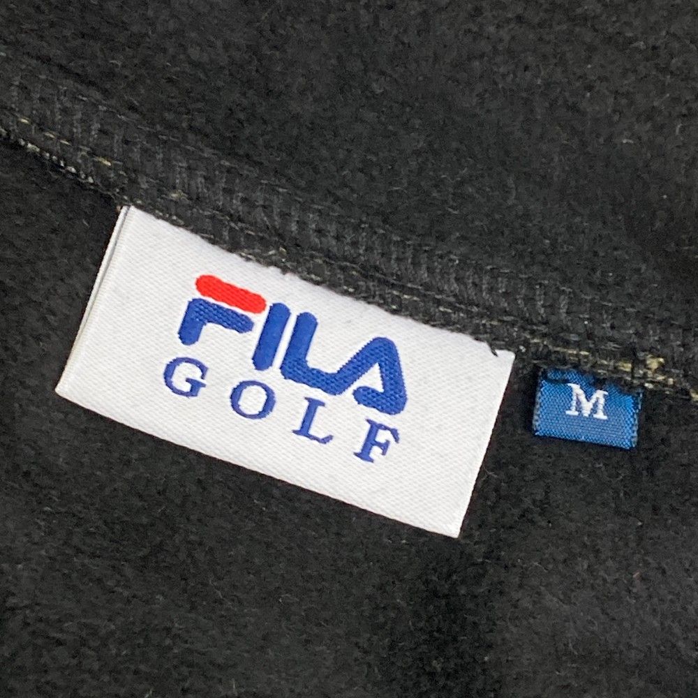 サイズ：M FILA GOLF フィラゴルフ ; 裏起毛 ジップジャケット