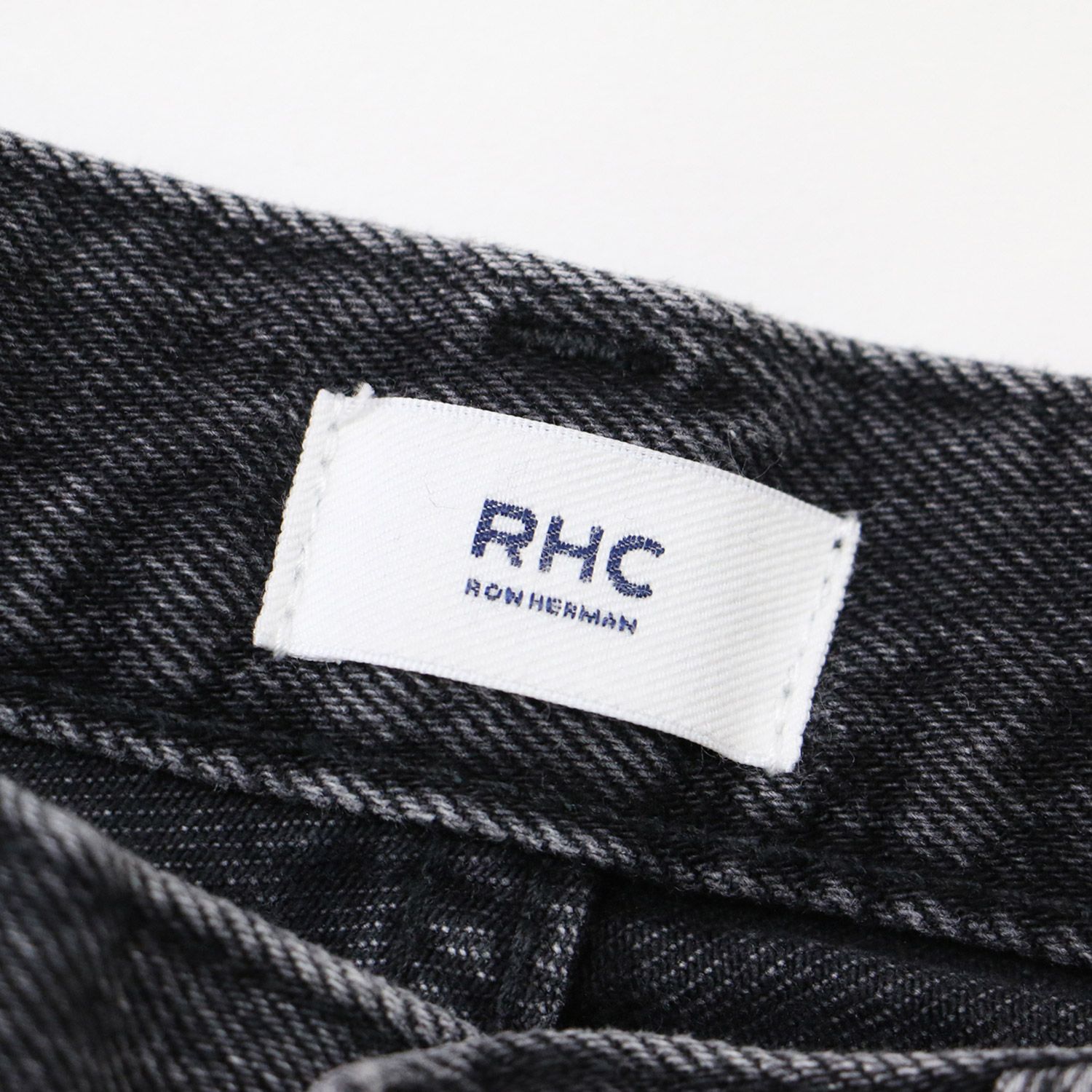 RHC ロンハーマン ストレート デニム レディース 24 パンツ ブラック 黒 安いファッション - RHC ロンハーマン ストレート デニム