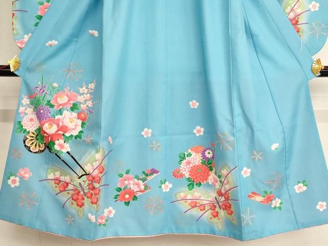 三平こけし③ 花模様の着物 三平こけし③ 花模様の着物