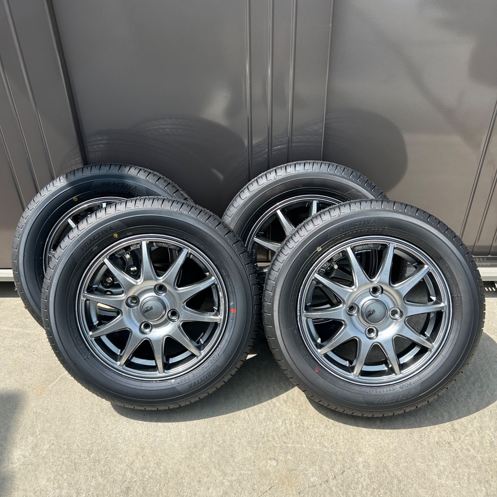 愛知県発】SPORT ABELIA スポルト アベリア タイヤホイール4本セット