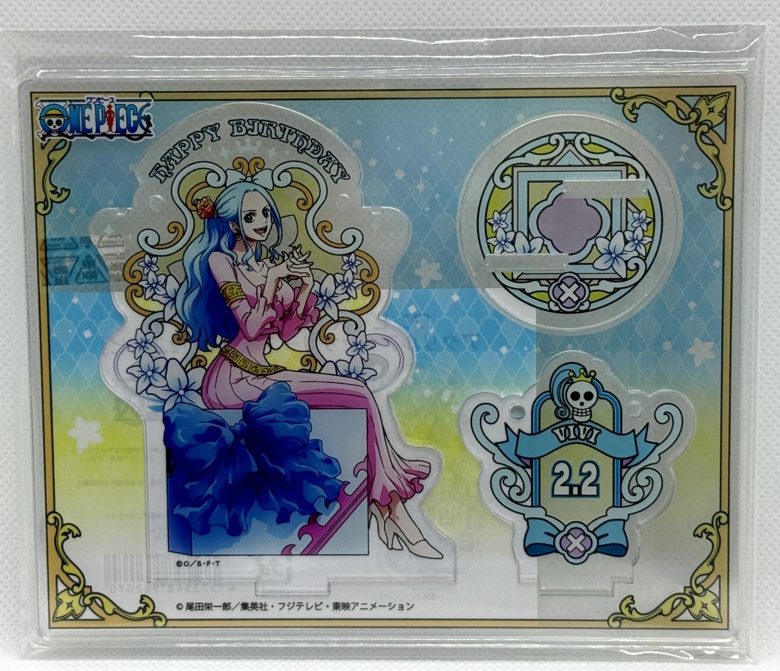 ワンピース 麦わらストア ネフェルタリ・ビビ 浴衣 アクリルスタンド 最終値下】ワンピース 麦わらストア ネフェルタリ・ビビ 浴衣