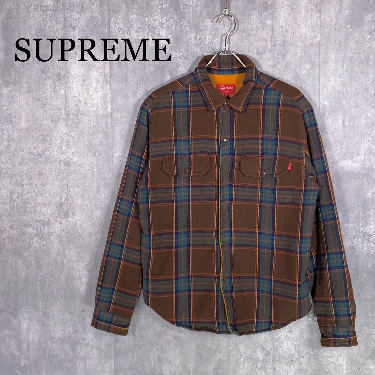 SUPREME シュプリーム S チェックシャツ