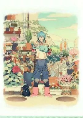 中古】クリアファイル [単品]DRAMAtical Murder 蒼葉 A4クリア