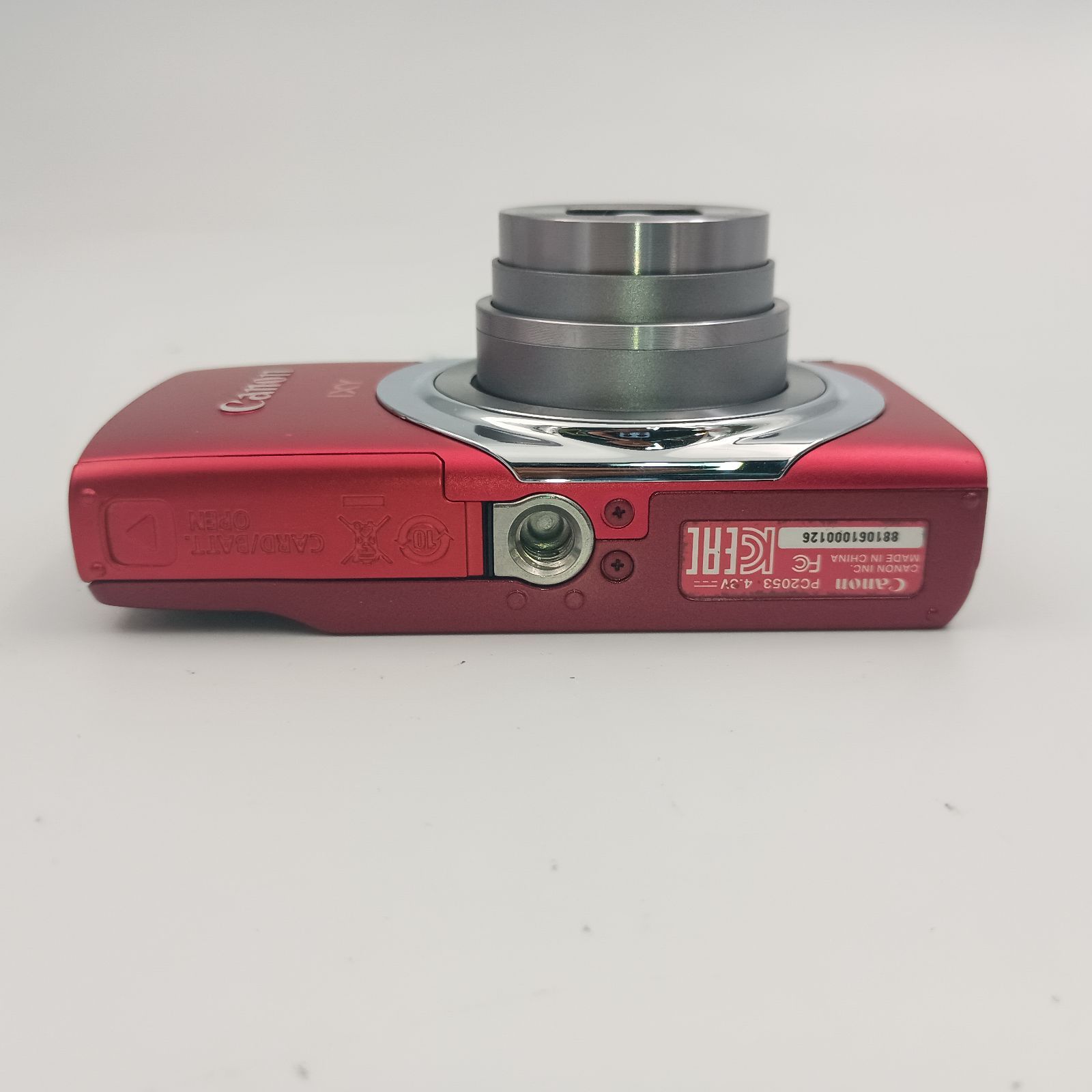 Canon IXY 130 Compact DIGITAL Camera Red 赤 キャノン