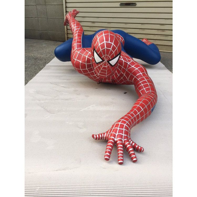 等身大フィギュア スパイダーマン クライム 壁面用 161cm FRP製 SPIDERMAN アメキャラ アメリカ雑貨 - メルカリ