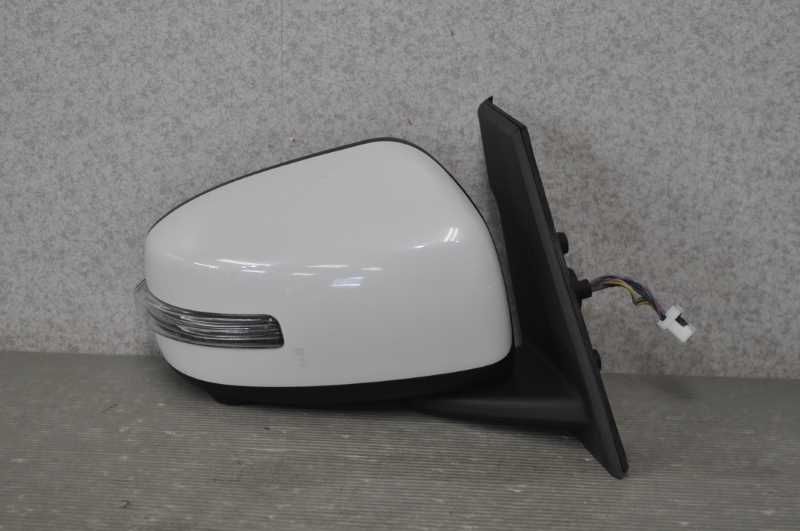 右 ドアミラー 電格 13P ウィンカー ヒーター カメラ付 W13 白 B21A デイズルークス ハイウェイスター X 後期 024118 s020364B