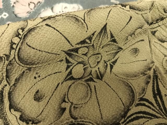 平和屋着物○西洞院辻が花 大脇一心 訪問着 手描き 絞り 正絹 逸品  