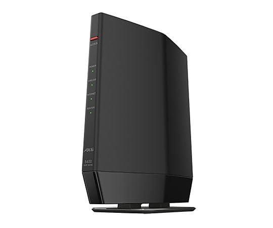BUFFALO?無線LAN親機11ax|ac|n|a|g|b 4803 573Mbps?WSR-5400AX6P-BK
