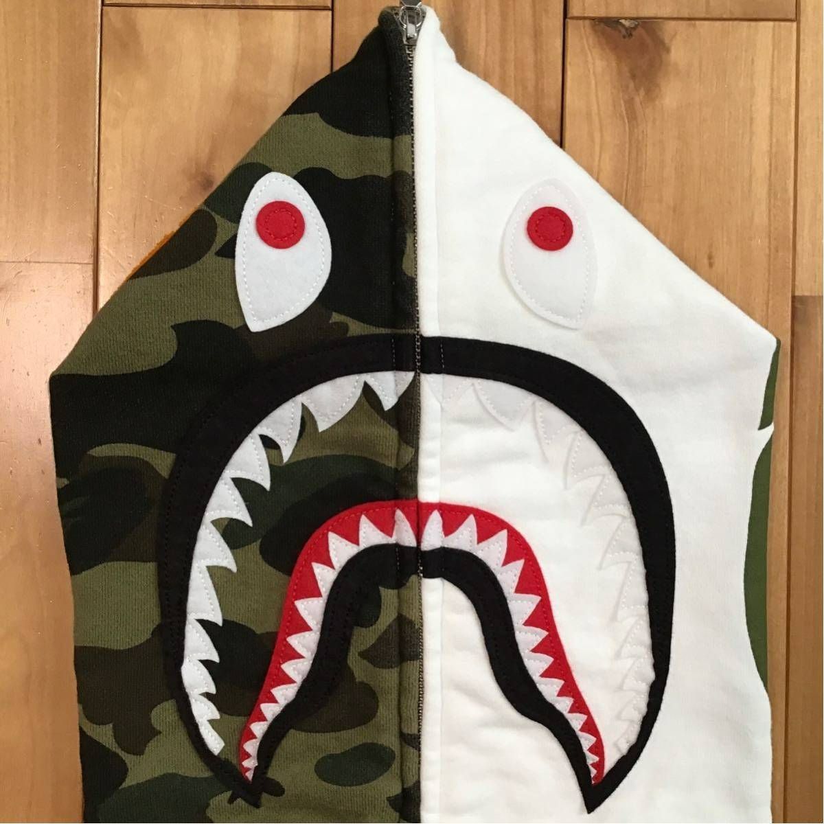 ☆激レア☆ Big sean シャーク パーカー Mサイズ shark full zip ...