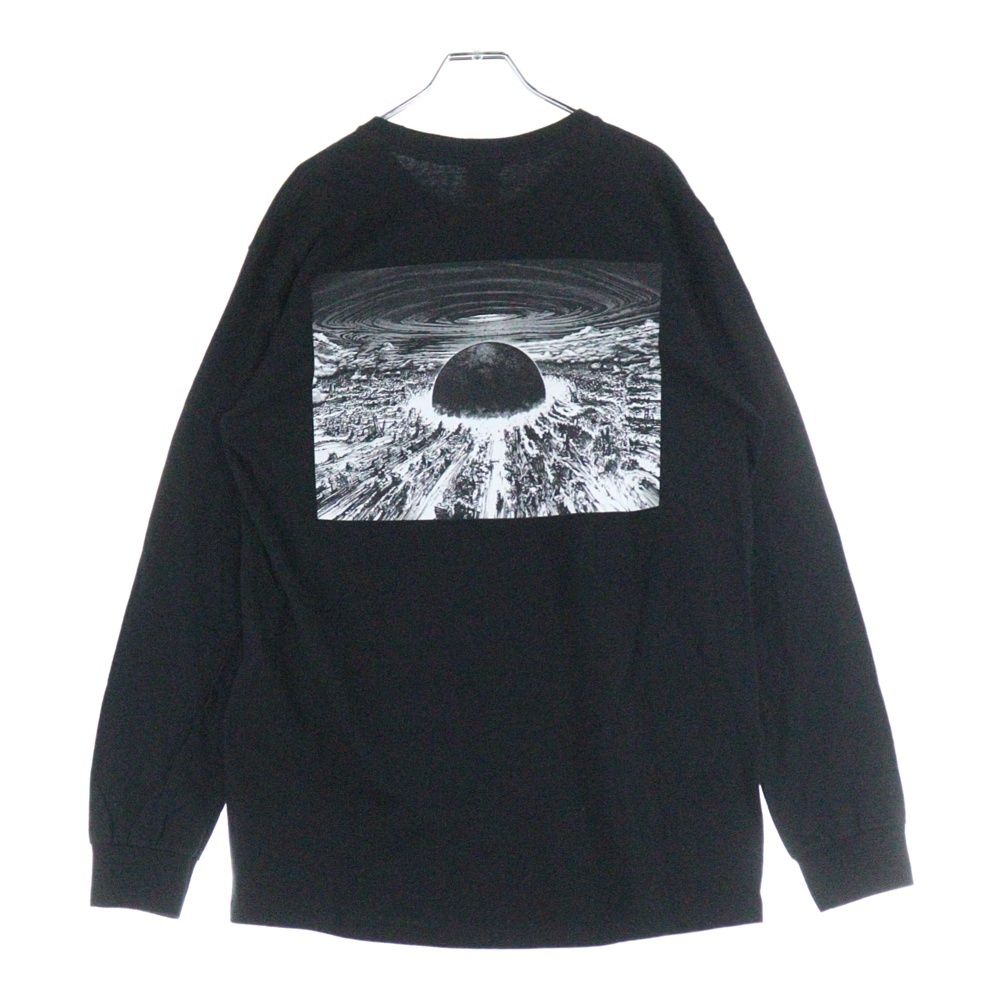 SUPREME シュプリーム 17AW×AKIRA Neo-Tokyo L|S Tee アキラ ネオ東京 長袖Tシャツ クルーネックカットソー ブラック
