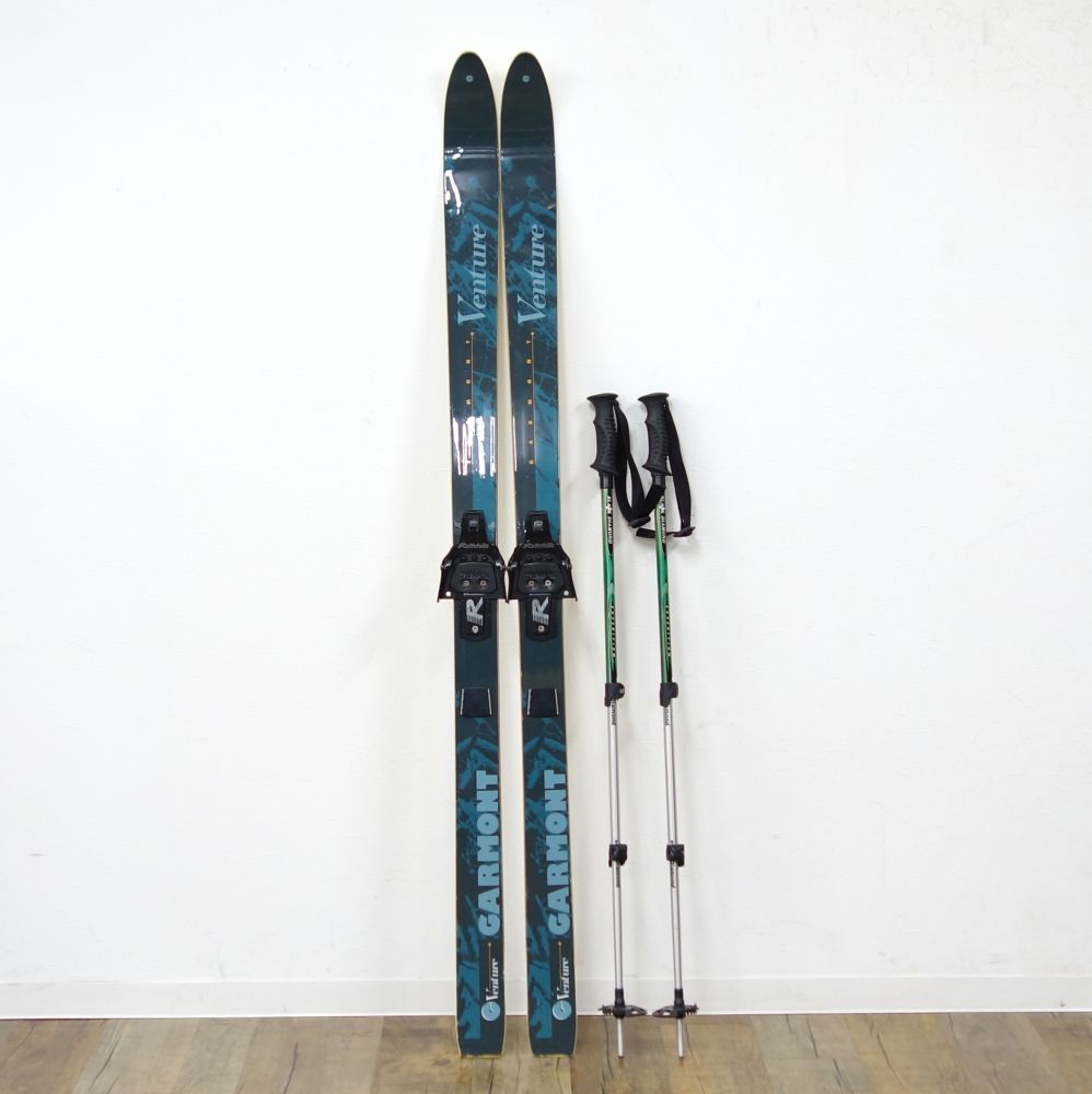 極希少 ガルモント GARMONT Venture 170cm ビンディング Rottefella 3ピン ステップソール ウロコ テレマークスキー 極希少 ガルモント GARMONT Venture 160cm ビンディング