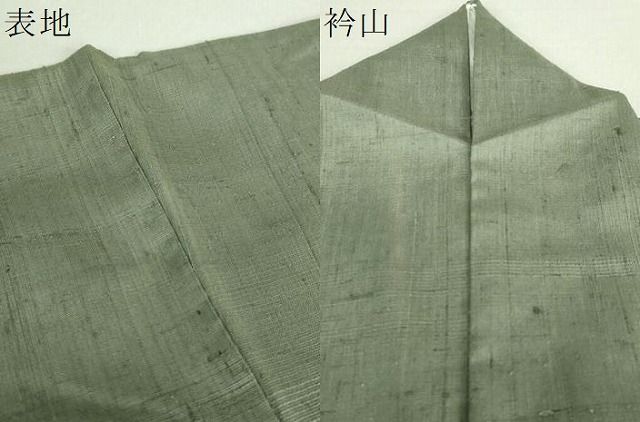 平和屋着物○内田陽一郎 夾纈 生紬 訪問着 花鳥文 正絹 逸品