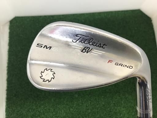 中古】 タイトリスト VOKEY SPIN MILLED SM6 ツアークロム 52°/12°F