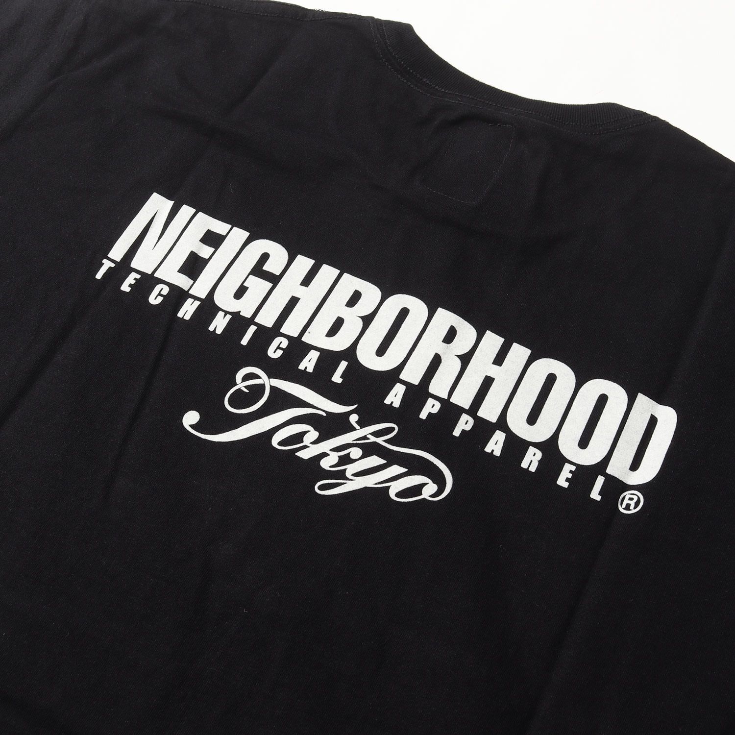 NEIGHBORHOOD ブラック Tシャツ Lサイズ NEIGHBORHOOD × FRAGMENT DESIGN(ネイバーフッド×フラグメント