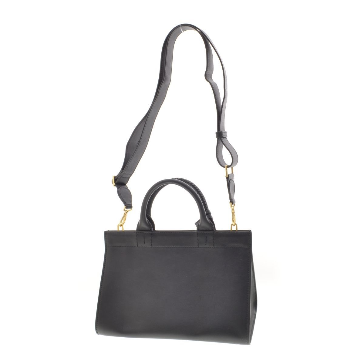 ANYAHINDMARCH】EPHSON MINI エプソン ミニ 2WAY レザー ハンドバッグ 