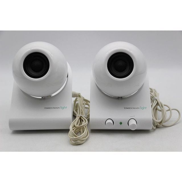 ◇TIMEDOMAIN light タイムドメイン スピーカー 元箱あり 中古並品
