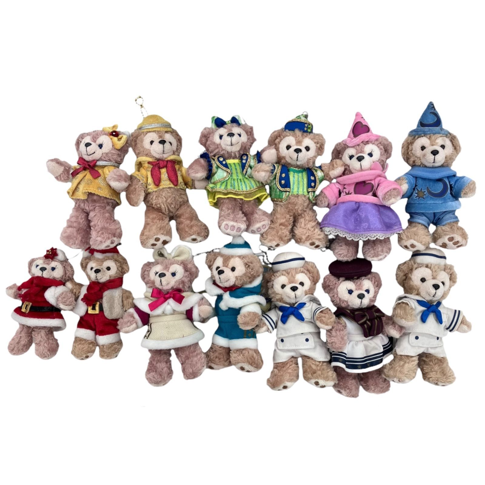 186001 現状品 Disney ディズニー ぬいぐるみまとめ売り ダッフィー シェリーメイ ぬいぐるみバッチ 41点まとめ売り [250212HM150365] 186001 現状品 Disney ディズニー ダッフィー シェリーメイ ぬいぐるみ